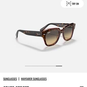 RayBan State Street Sunglasses Tortoise